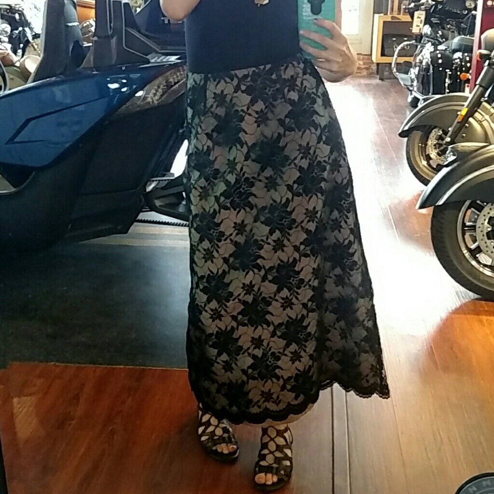 Pink and green iridescent color change fancy skirt