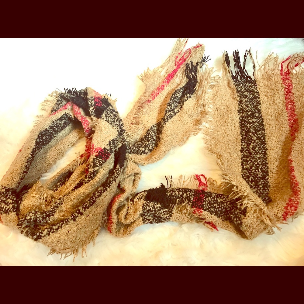 Long Skinny Lightweight Winter Scarf