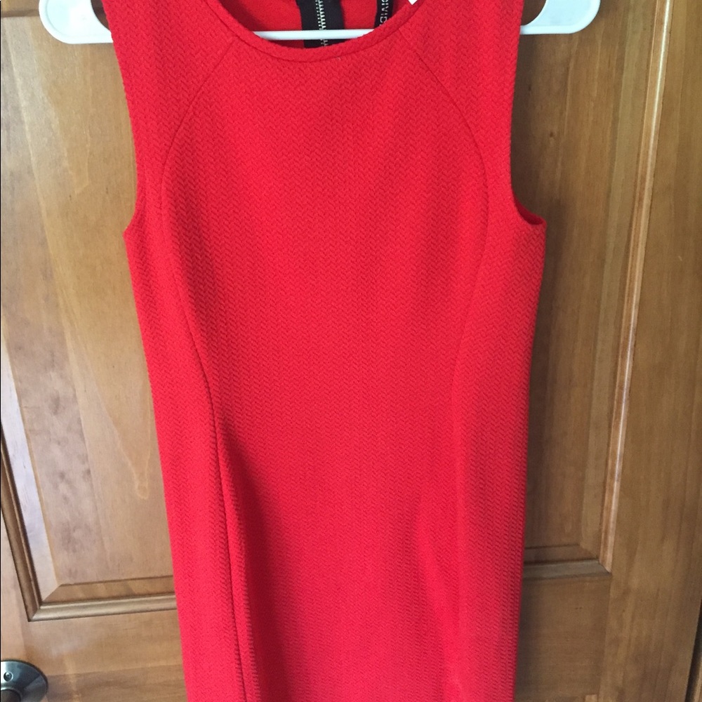 H&M tight fitted red dress