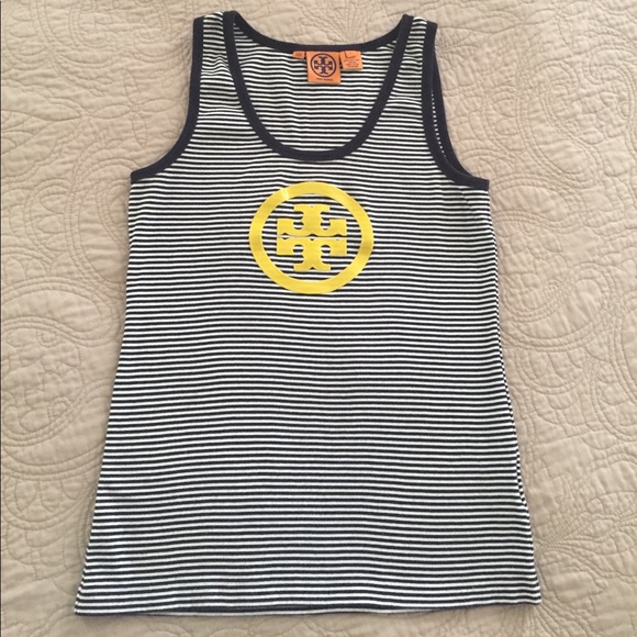 Tory Burch Tops - Tory Burch Striped Tank Large