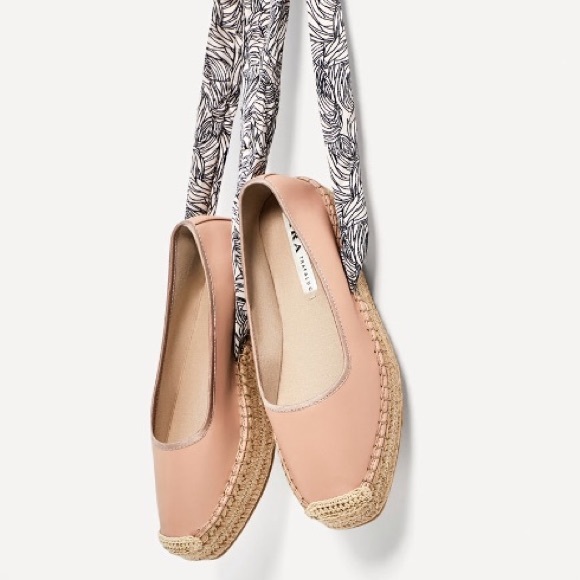 Zara | Shoes | Zara Espadrilles Lace Up Wedges | Poshmark ZARA LACE UP ESPADRILLE WEDGE BRAND NEW