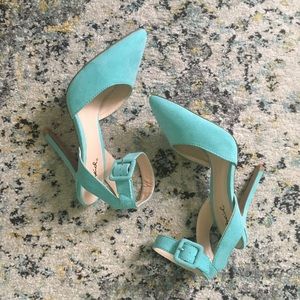 Turquoise Shoes