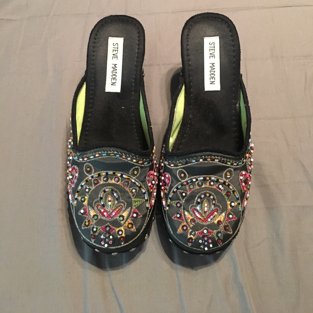 Beaded Boho Clogs