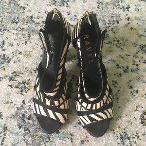 Zebra Print Heels