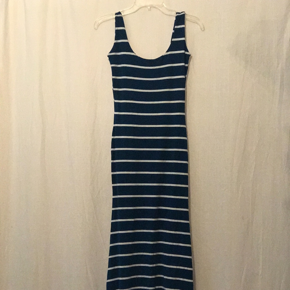 Nadia Tarr striped maxi dress