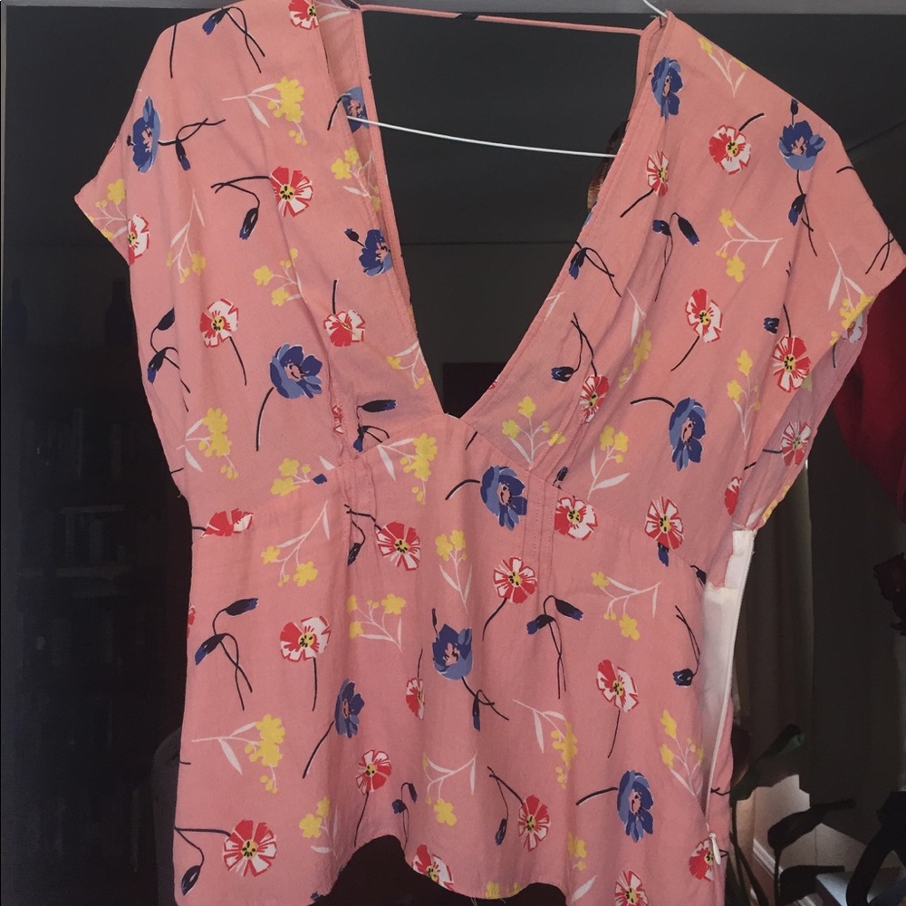 Floral Zara shirt