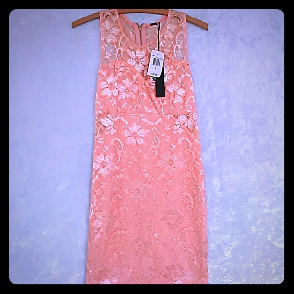 This dress is called peach nectar.