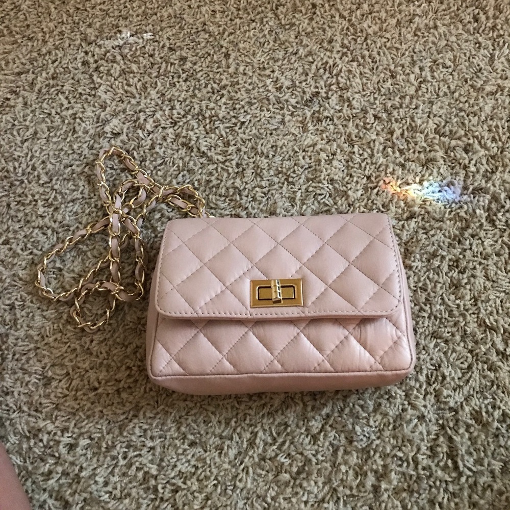 Genuine Italian Leather Crossbody Purse
