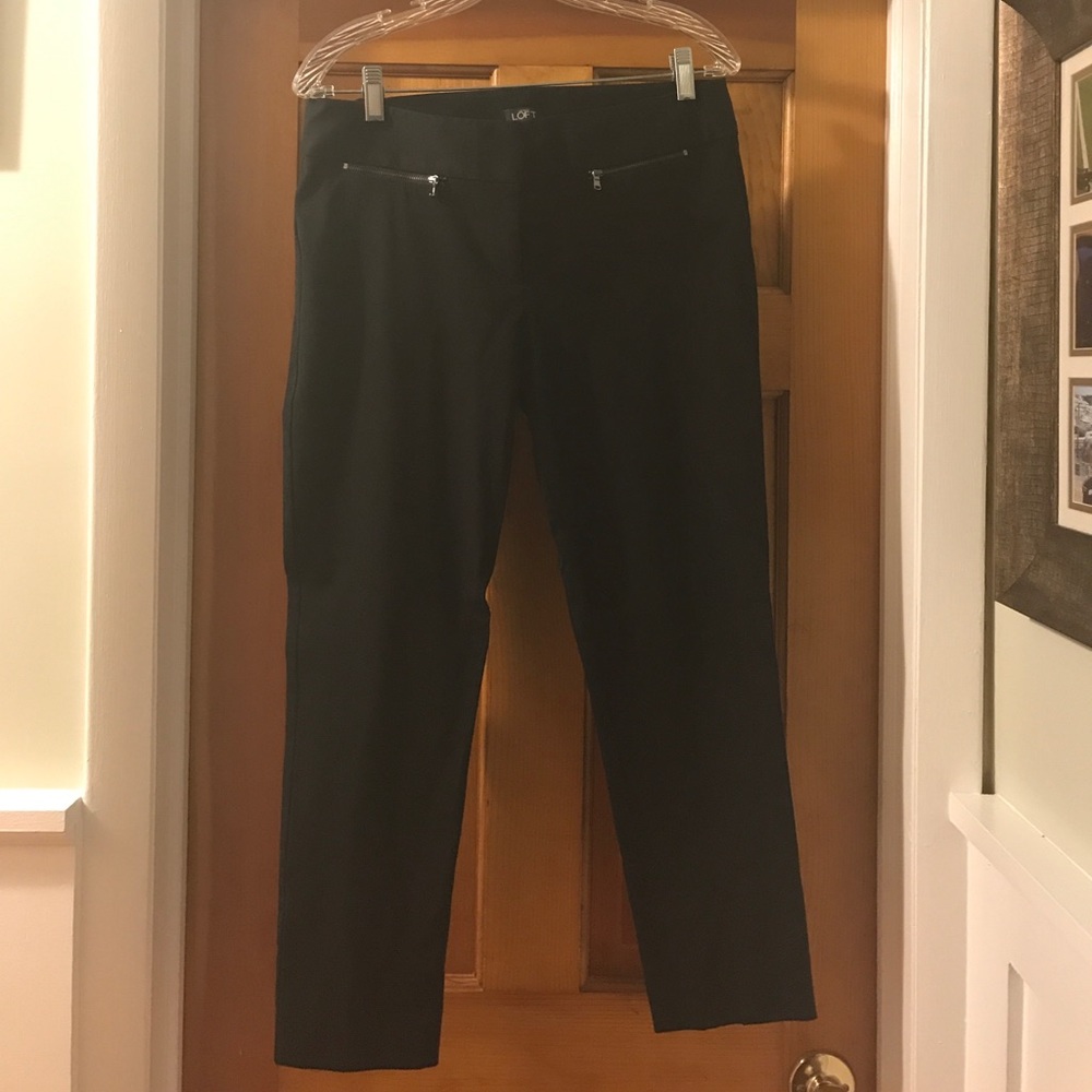 Loft cropped pants.