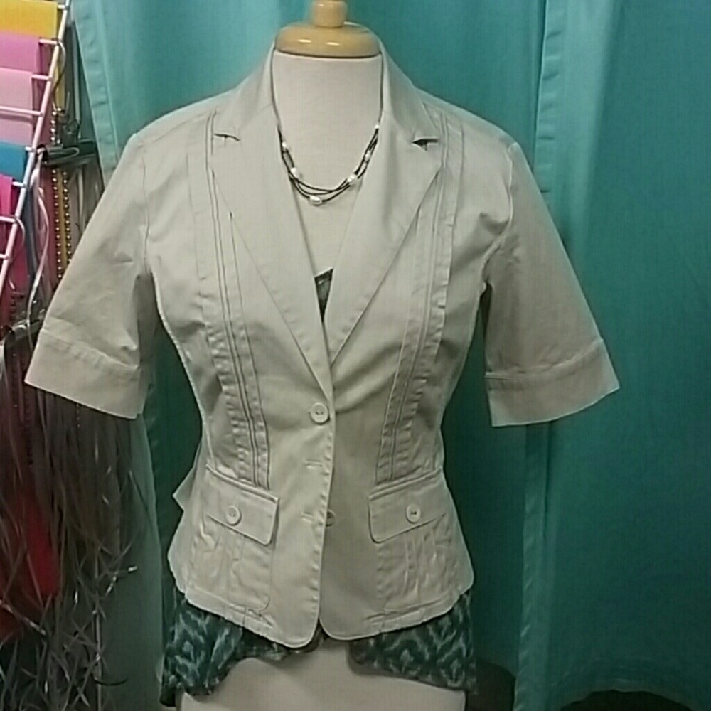 Coldwater Creek khaki jacket!