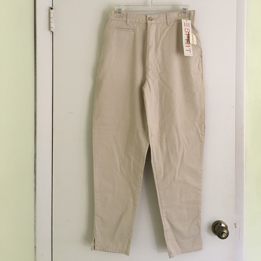 Khaki Pants by Espirt with small pocket detail