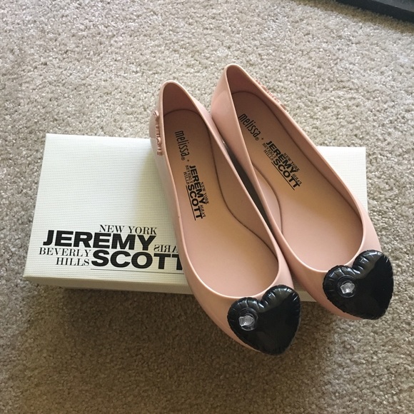 Melissa Shoes - 🍀SOLD Melissa + Jeremy Scott Space Love flats