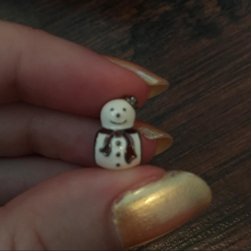 Authentic pandora snowman charm