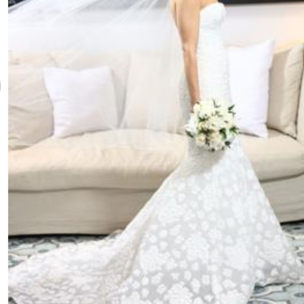 Amsale wedding gown