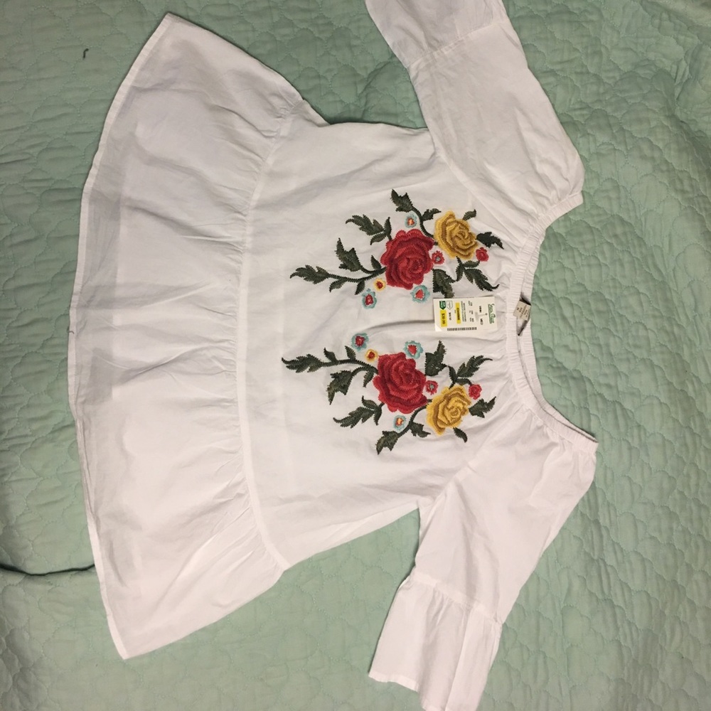 Brand new off the shoulders shirt