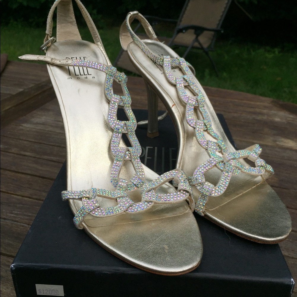 Pelle Moda Shimmer Heels