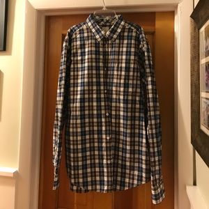 Gap men's plaid button down
