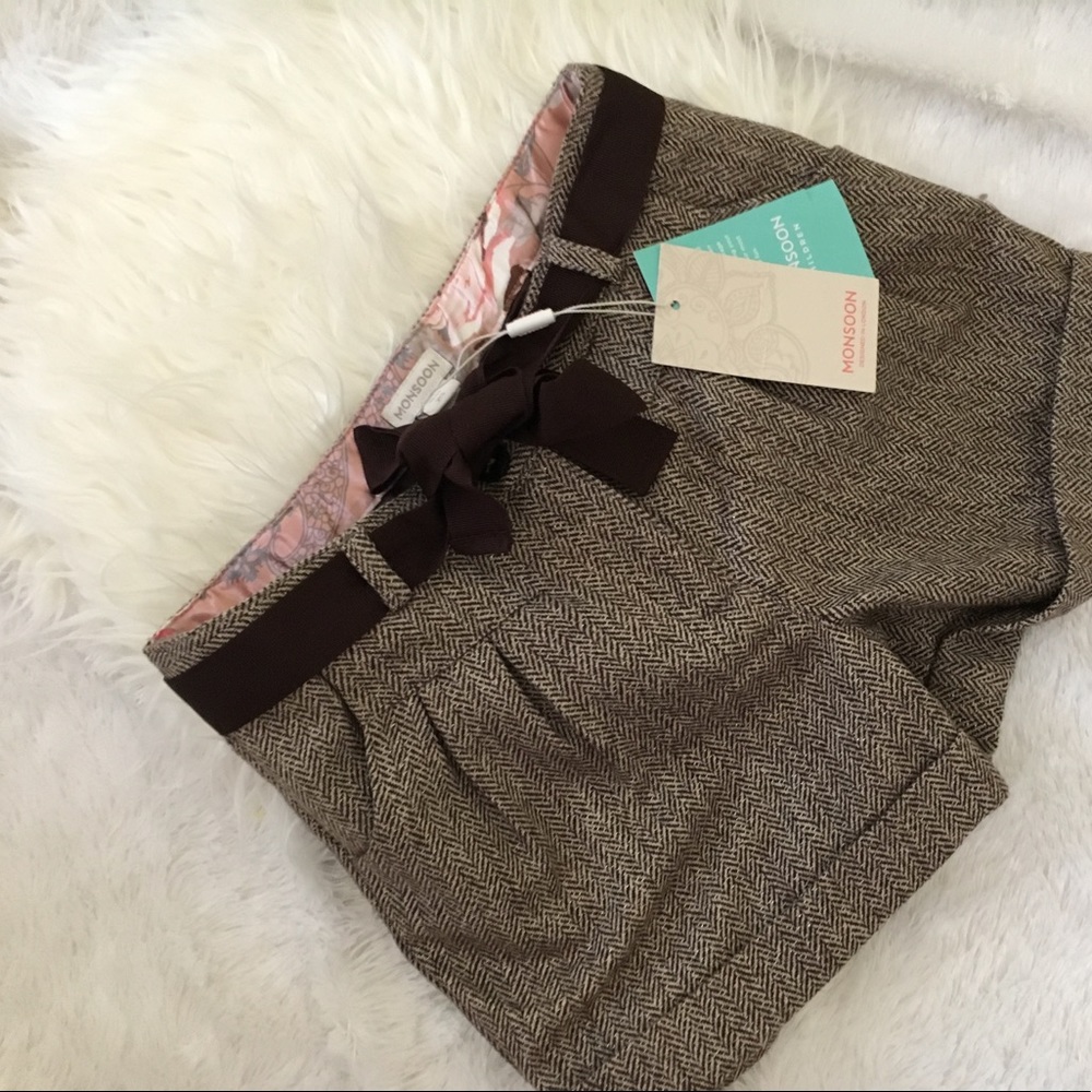 Monsoon Children London - Brown Patterned Shorts🆕