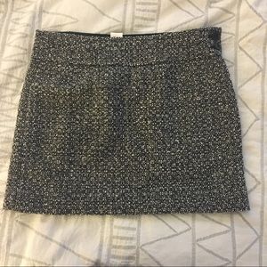 J. Crew Wool Mini Skirt Size 2