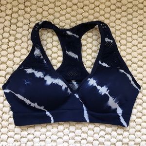 Victoria's Secret Pink push up sports bra navy S
