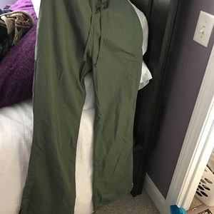 Cherokee Olive Scrub pants