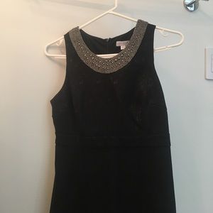 A Pea in the Pod Black A line maternity dress