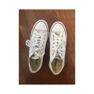 White converse size 8