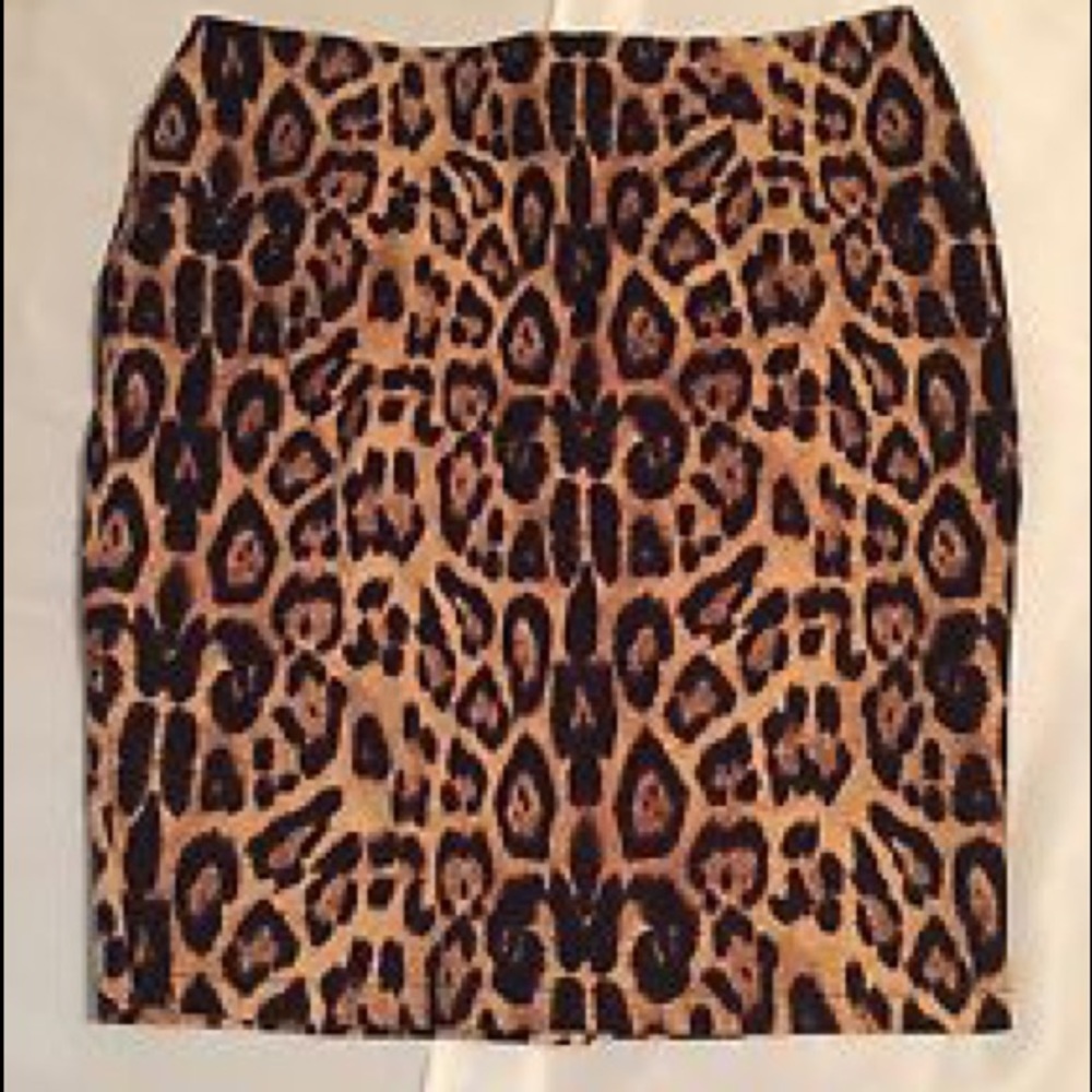 Torrid Leopard Stretch Pencil Skirt!