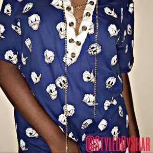 Disney Donald Duck Corset Tee