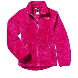 Pink north face jacket