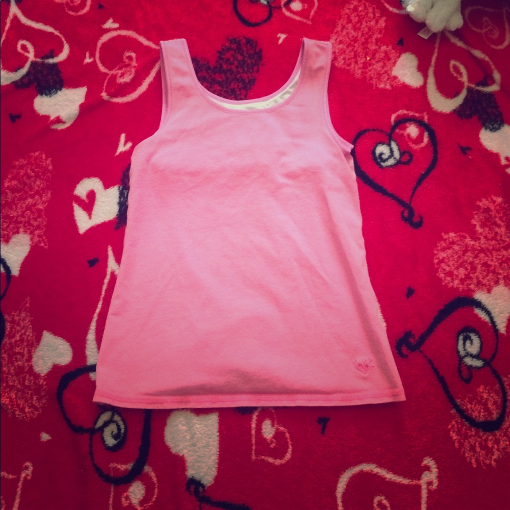 I'm selling a pink tank top.