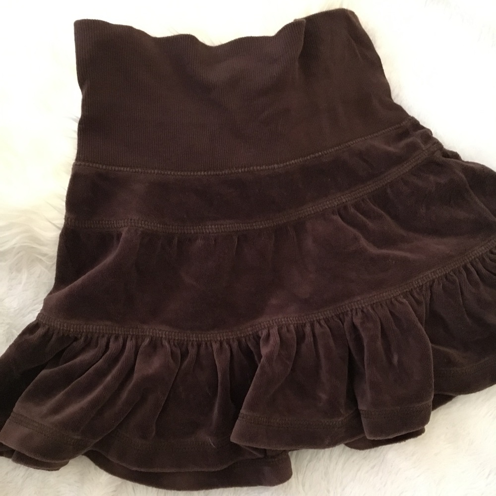 Gap Kids - Brown Ruffled Corduroy Skirt. Looks New