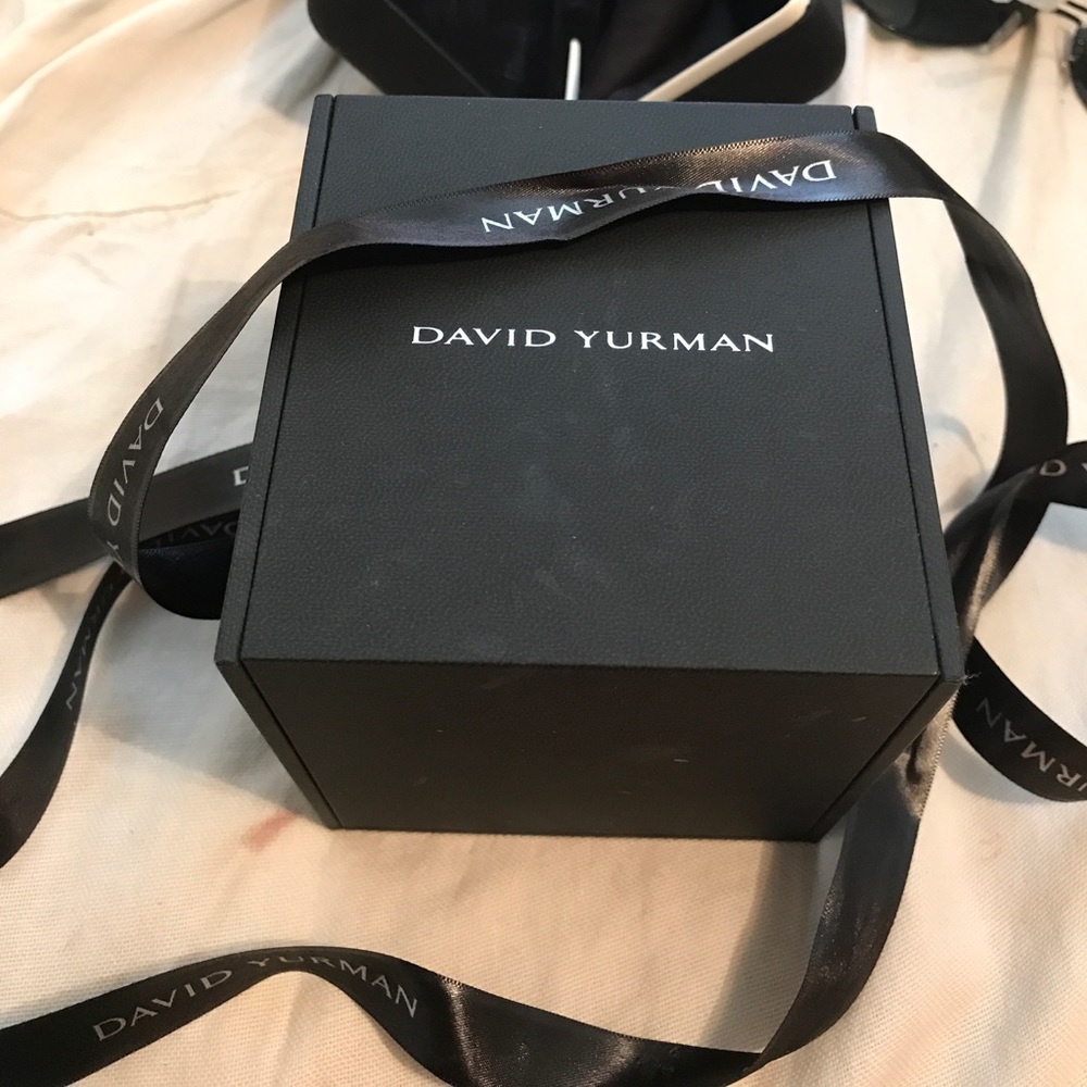 David Yurman box with ribbon