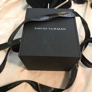 David Yurman box with ribbon