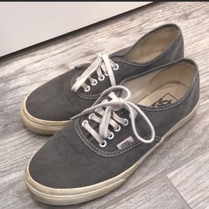 Grey vans