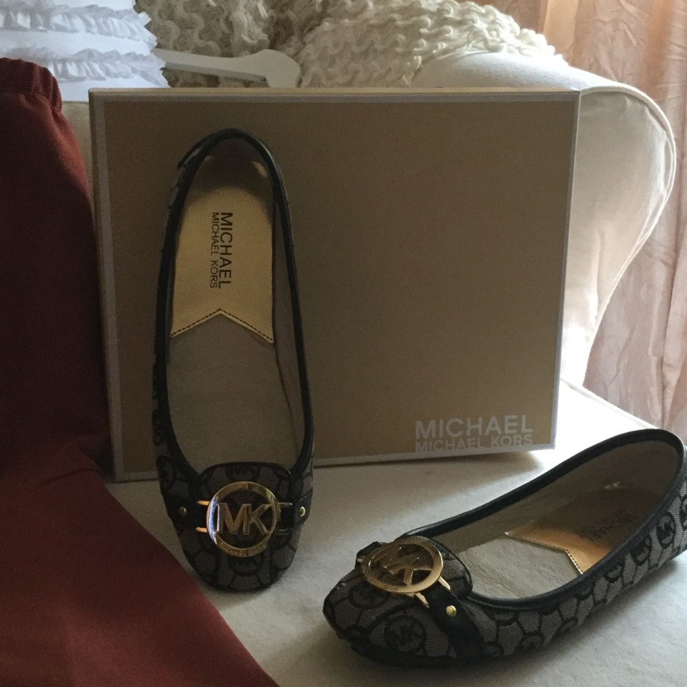 Michael Kors signature flats