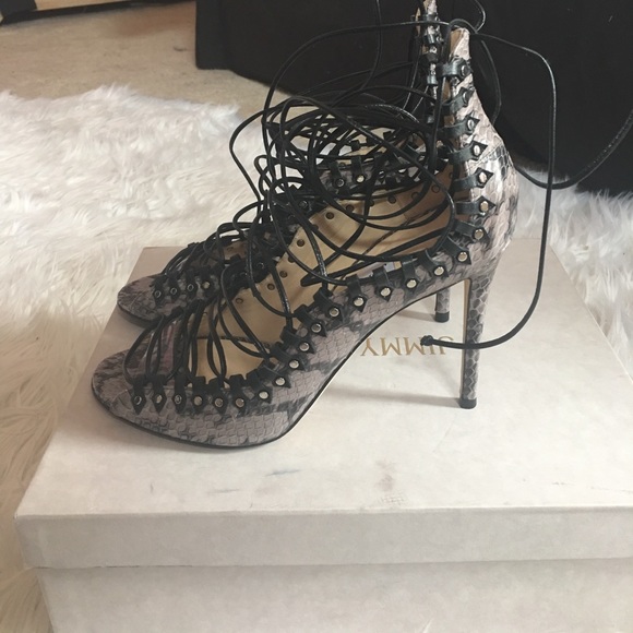Jimmy Choo strap heels - Picture 3 of 7