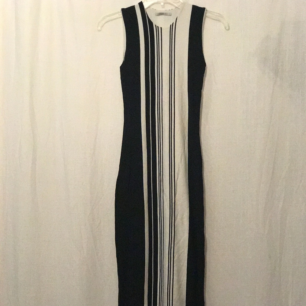 Nadia Tarr striped maxi dress