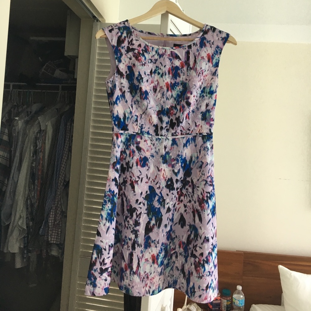 J.Crew paint splatter dress