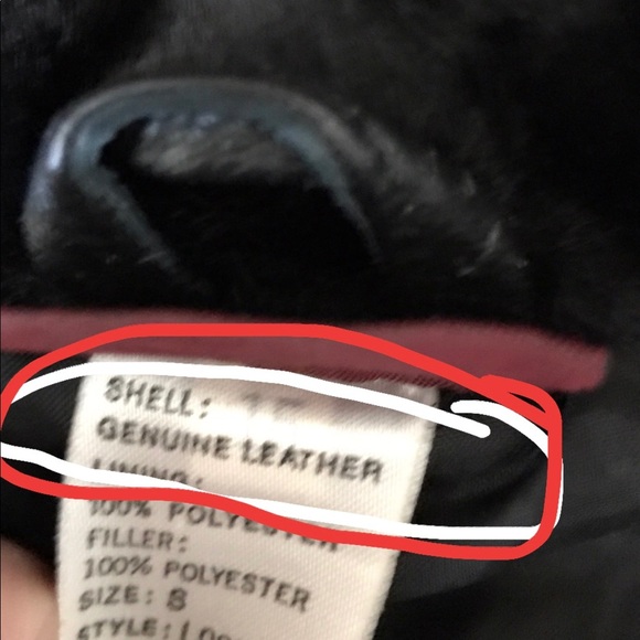 Women's Genuine Leather Jacket - Picture 4 of 7