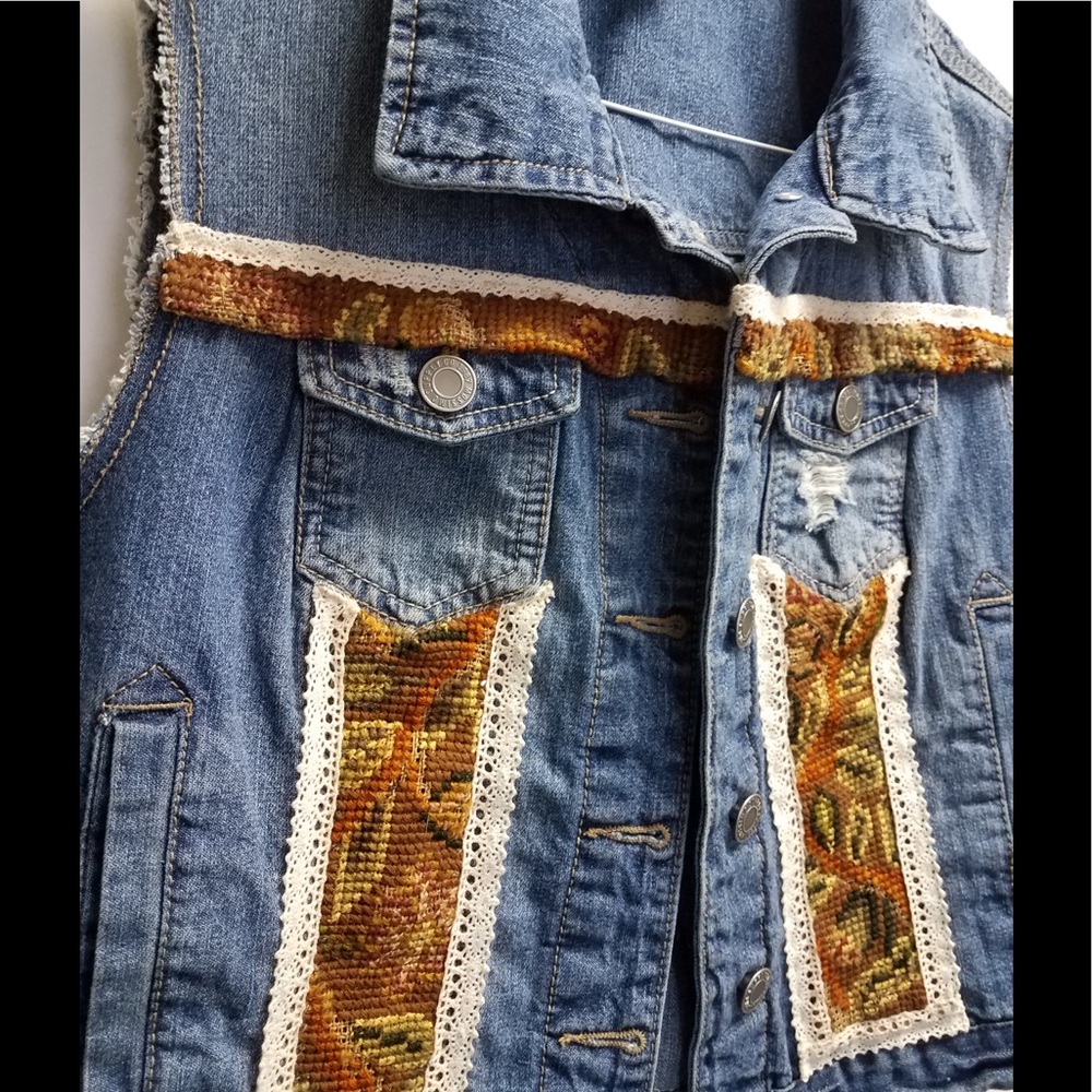 Denim vest