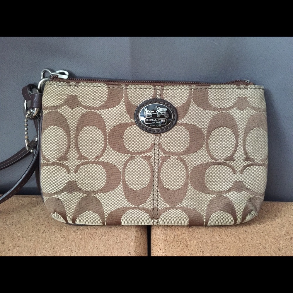 Coach wristlet