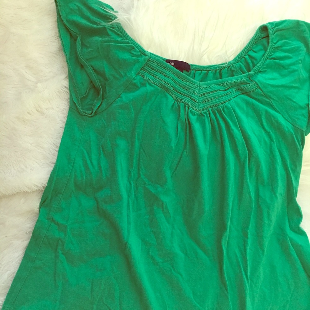 Gap - Green Blouse with neckline detailing
