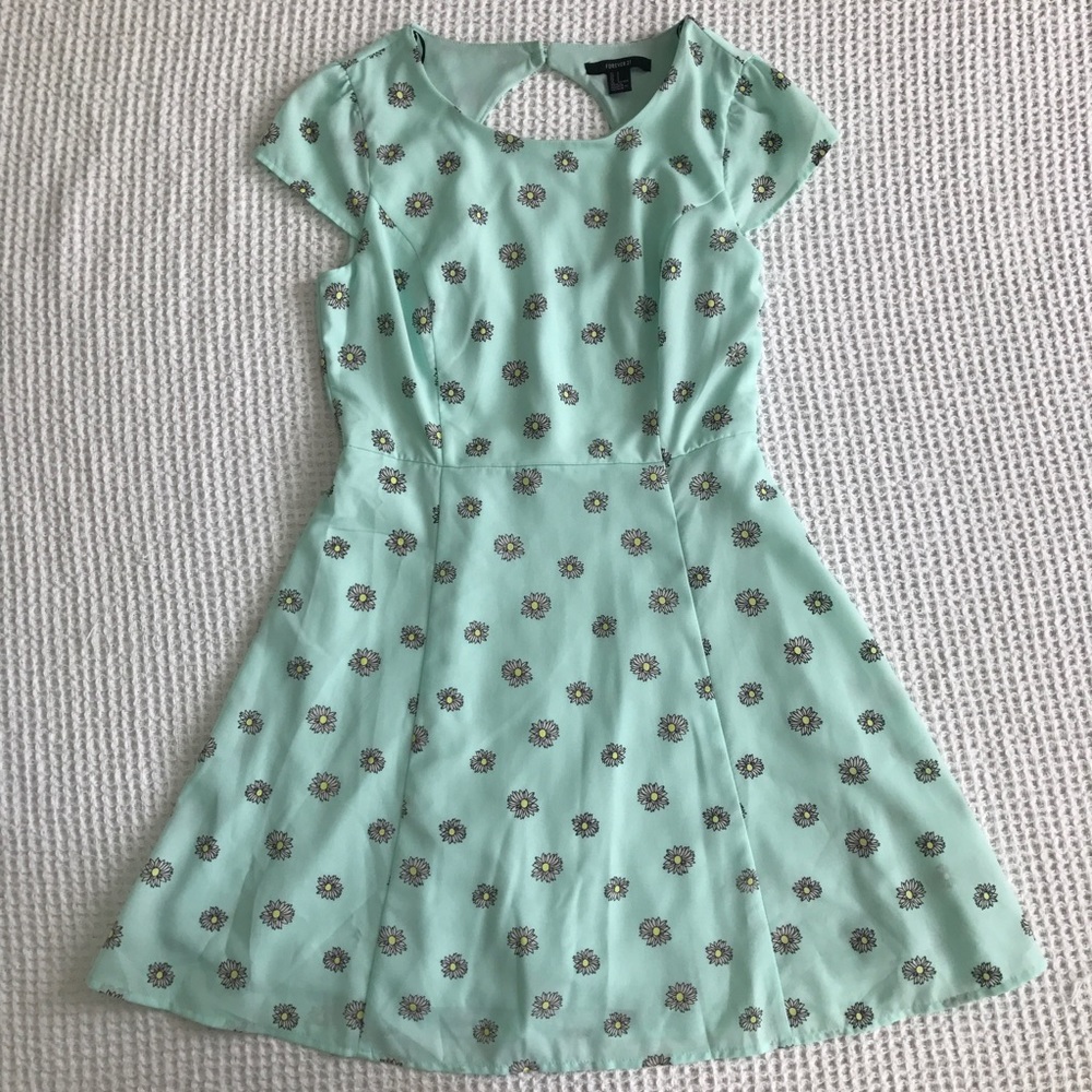 Floral Daisy Skater Dress