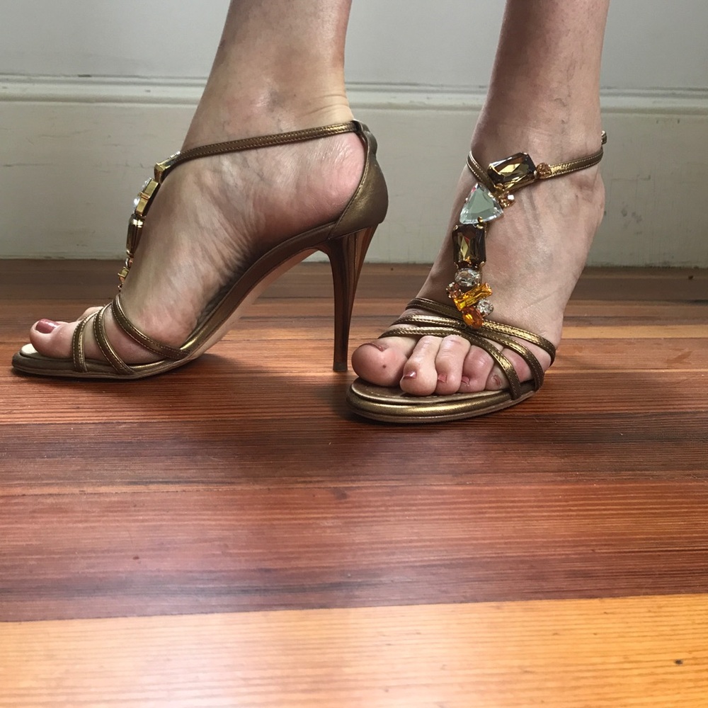 Giuseppe Zanotti bejeweled heels