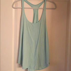 Lululemon light blue workout tank