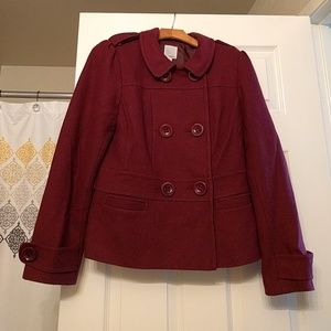 Double Breasted Wool Jacket