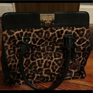 Michael Kors CALF HAIR satchel
