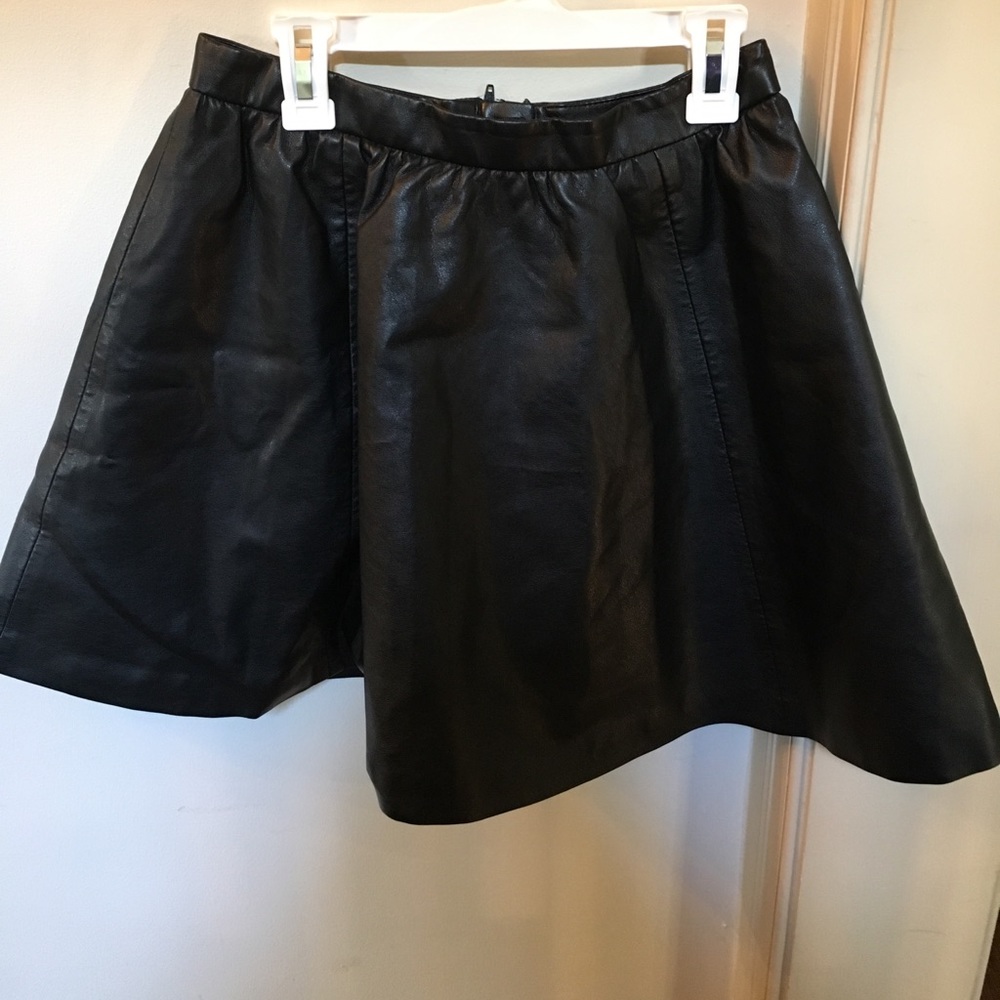 H&M Divided faux leather skirt