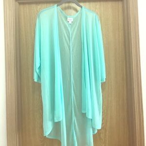 Sheer Lindsay- new ❤️minty blue-green